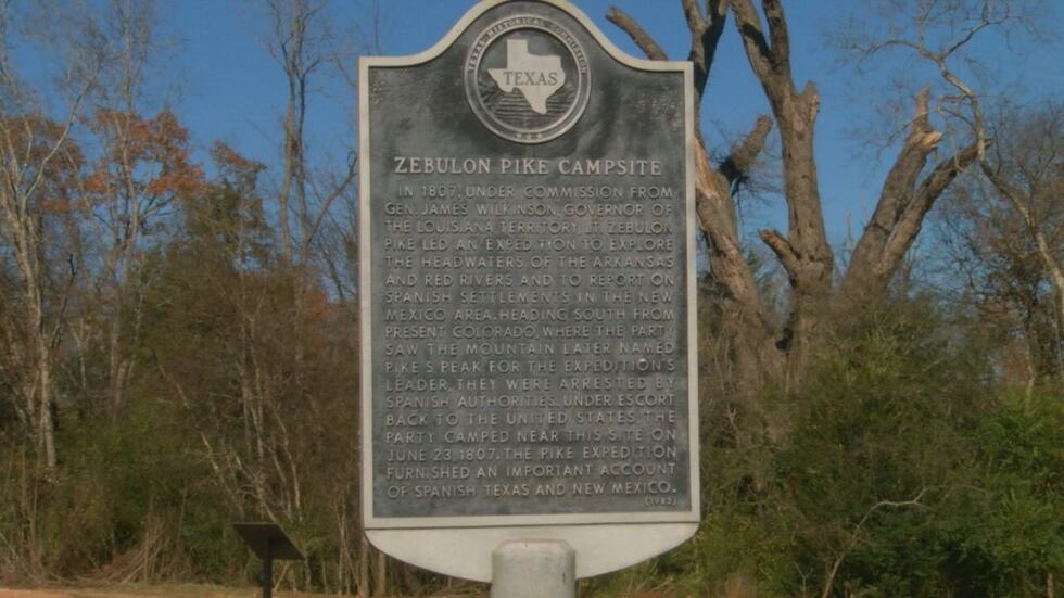 The namesake of Pike's Peak once traveled through East Texas.