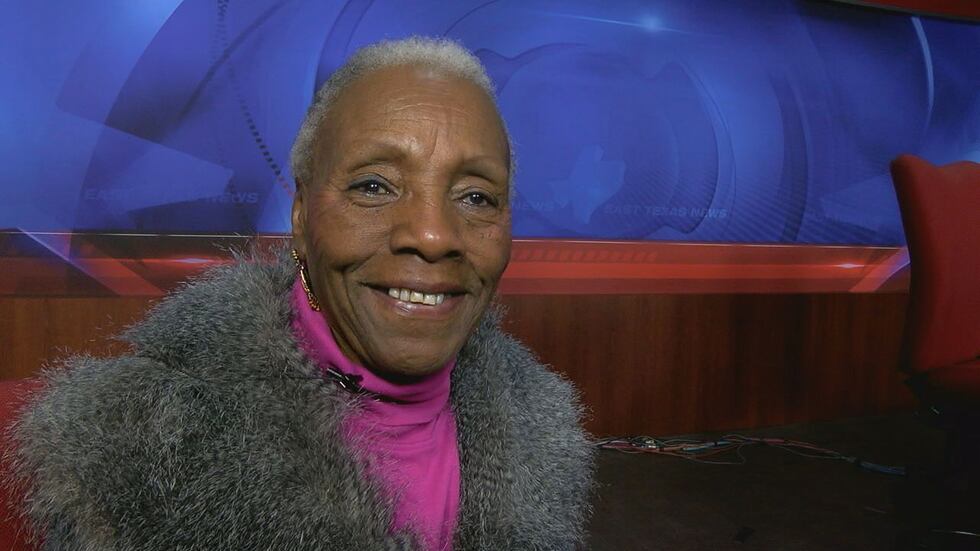 Annie Flint McKnight, of Tyler, recalls meeting Dr. Martin Luther King during his visit to...
