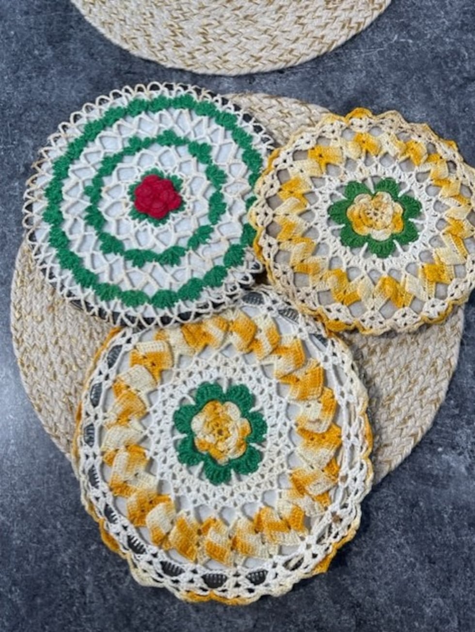Handmade hot pads