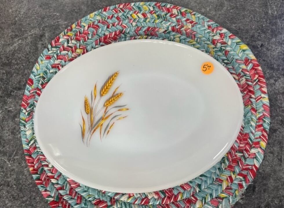 Steph thinks this wheat design keeps this old piece from gaining popularity.