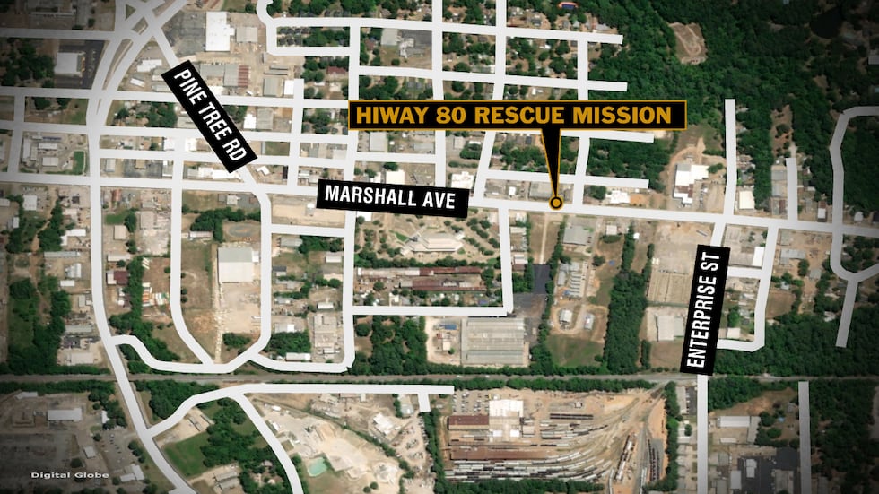 Hiway 80 Rescue Mission: 3123, W. Marshall, Longview TX 75602