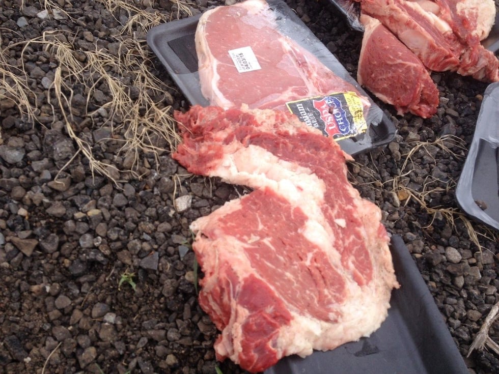Stolen steaks thrown out of vehicle during chase that started in Longview and ended in Upshur...