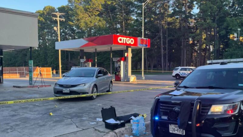 Marshall police investigating shooting at gas station