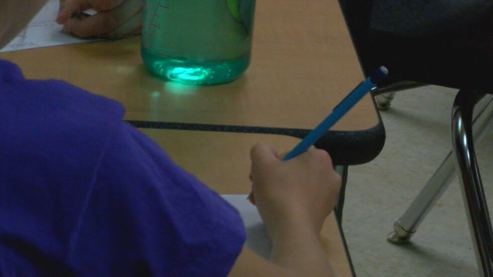 Noble said teachers beyond fourth grade use their own judgement when it comes to cursive...
