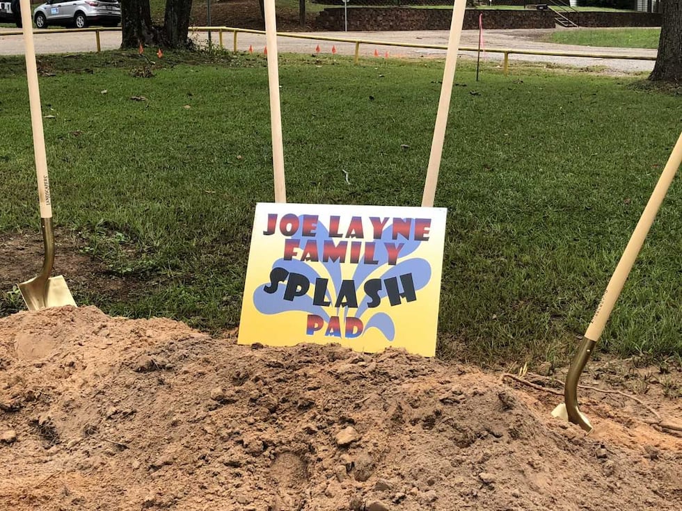 Splash Pad Groundbreaking
