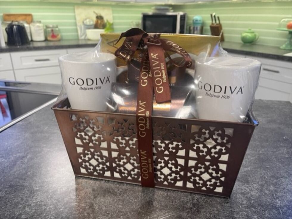 This fully sealed gift set could be good to hold onto as a Christmas gift.