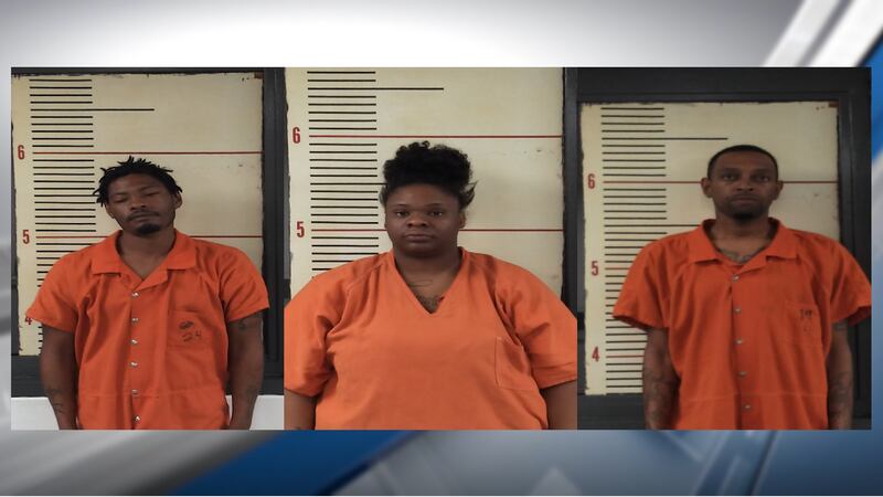 Jarrett LeDaniel Kyles, Arkia Renee Ford and Angelo Tyquoon Adams