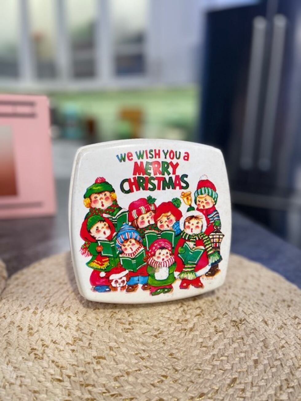 Ullman Co. Christmas container