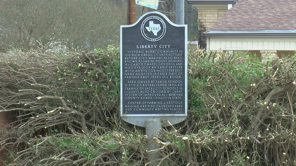 Liberty City historical marker.