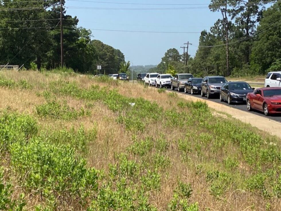 Line for free gas