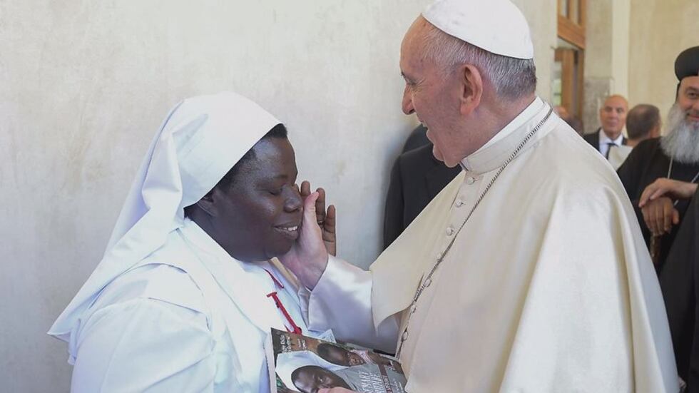 Sister Rosemary met with Pope Francis last year and was invited to speak at the National...