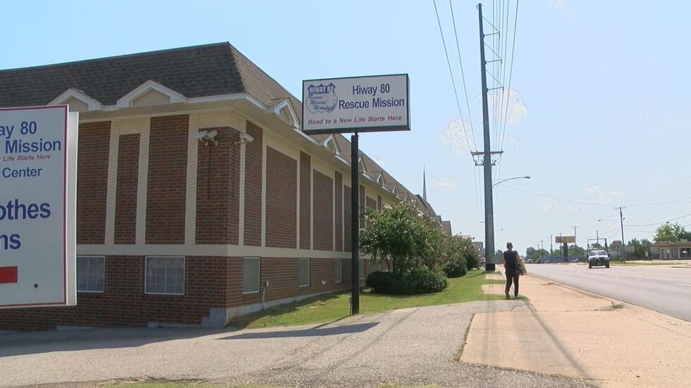 Hiway 80 Rescue Mission is located on Marshall Avenue in Longview. (Source: KLTV staff)