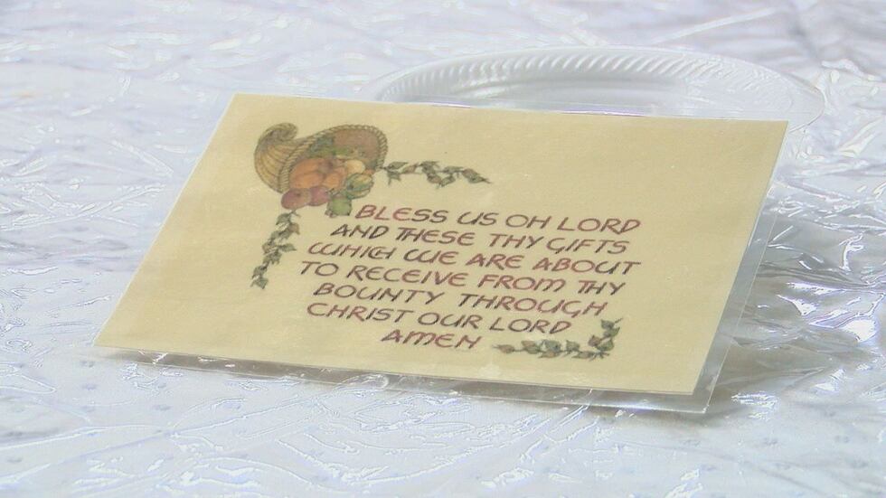 The goal of the soup kitchen is to meet the physical and spiritual needs of the guests....