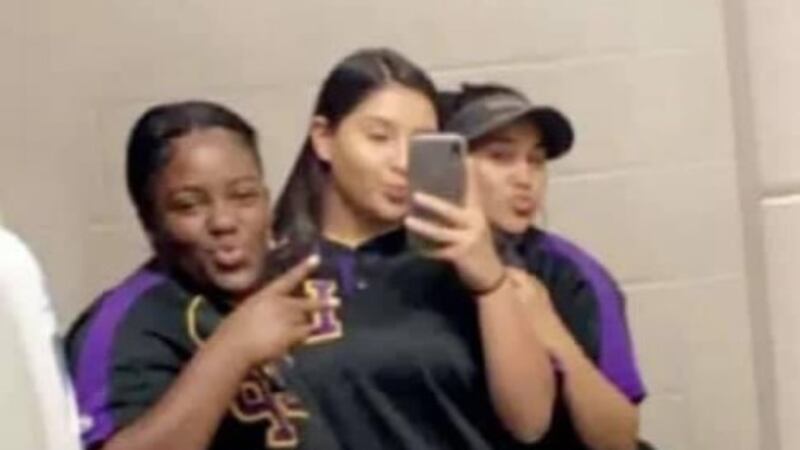 Natalie Chavez, center, was killed in a single-vehicle crash that took place early Sunday...