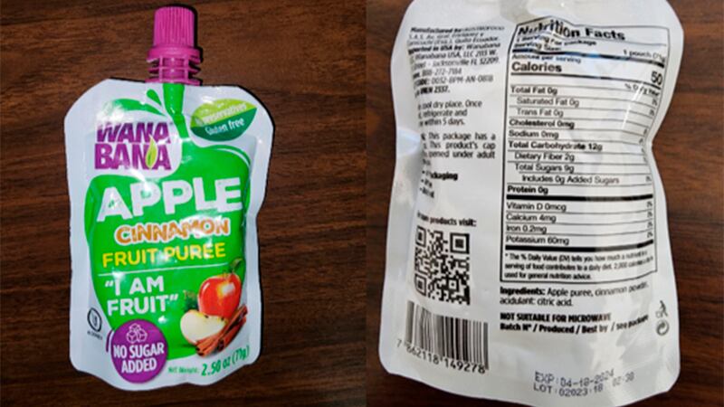FILE - This photo provided by the U.S. Food and Drug Administration on Oct. 28, 2023, shows a...