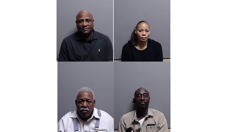 Shannon Brown, Marlena Jackson, Charlie Burns, and DeWayne Ward