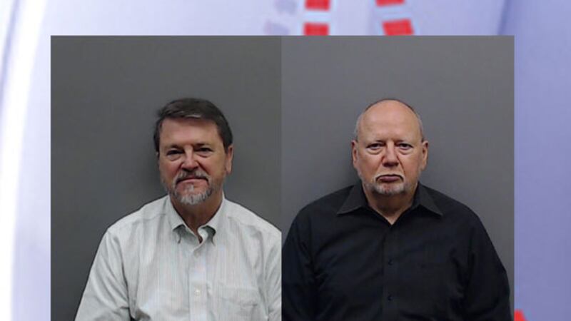 Pictured are Dr. James Stocks (left) and Dr. David Shafer. (Source: Texas Medical Board)