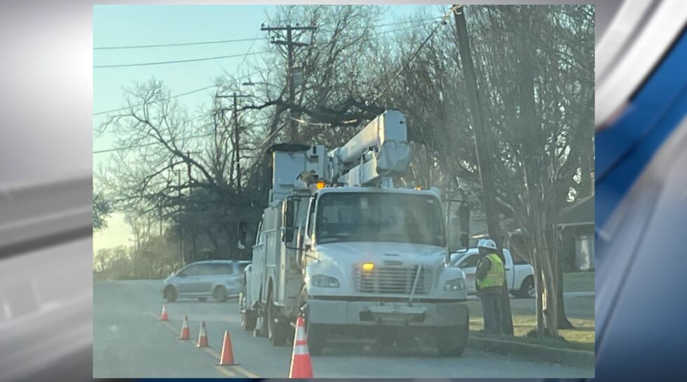 Storm cleanup efforts are underway.