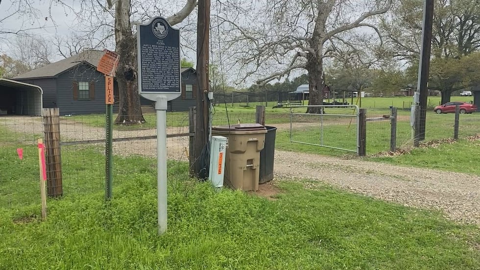 One small Smith County community began as a post office and is now home to a historical marker.