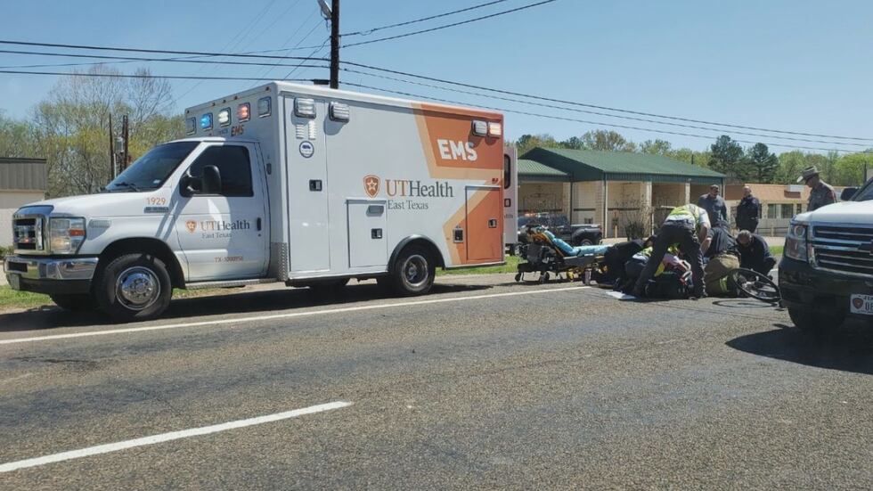 Photo of the accident scene captured Monday afternoon.