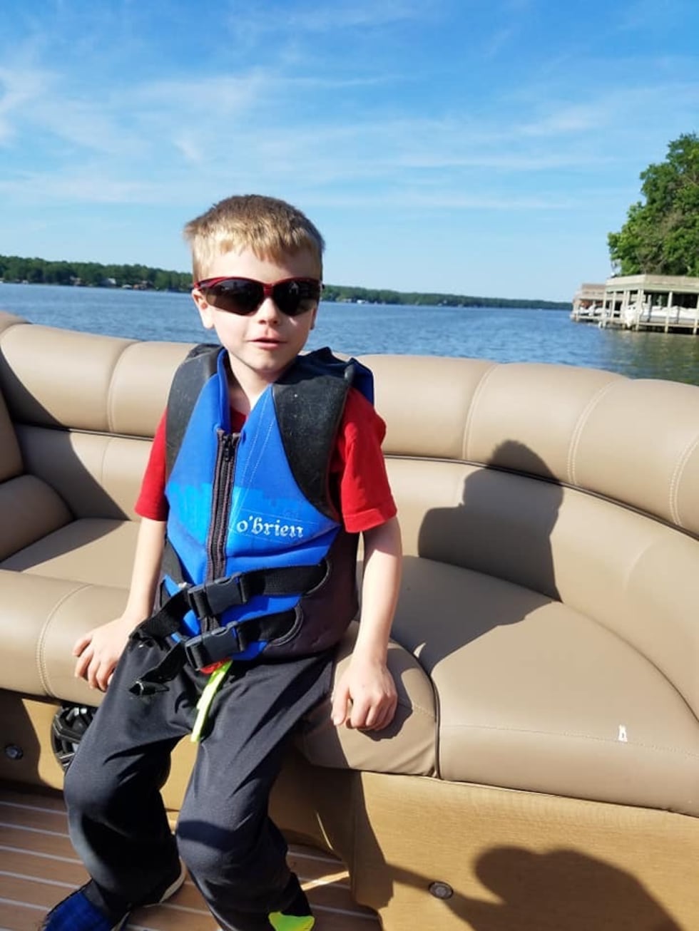 Logan Blackwell, 8, was died after being shot with a pellet gun in December 2019. The shooting...