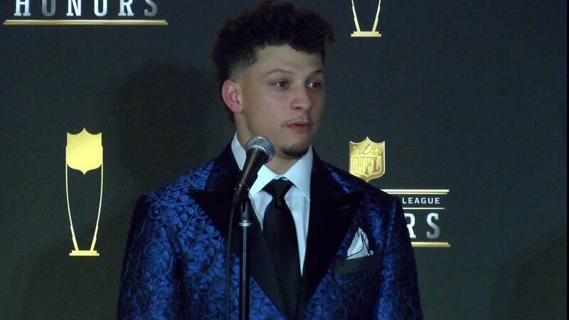 Patrick Mahomes was selected as MVP becoming the youngest recipient of the award since Dan...
