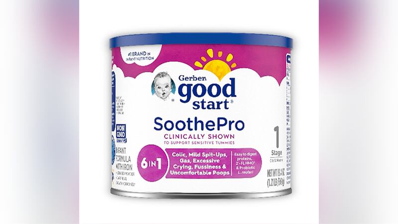 Perrigo Company recalled Gerber's Good Start Infant Formula because of possible contamination.