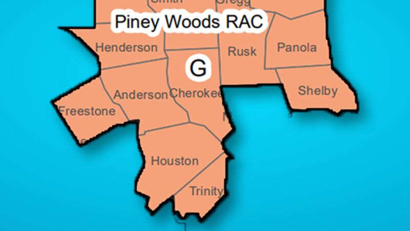 Trauma Service Area A (Piney Woods RAC)