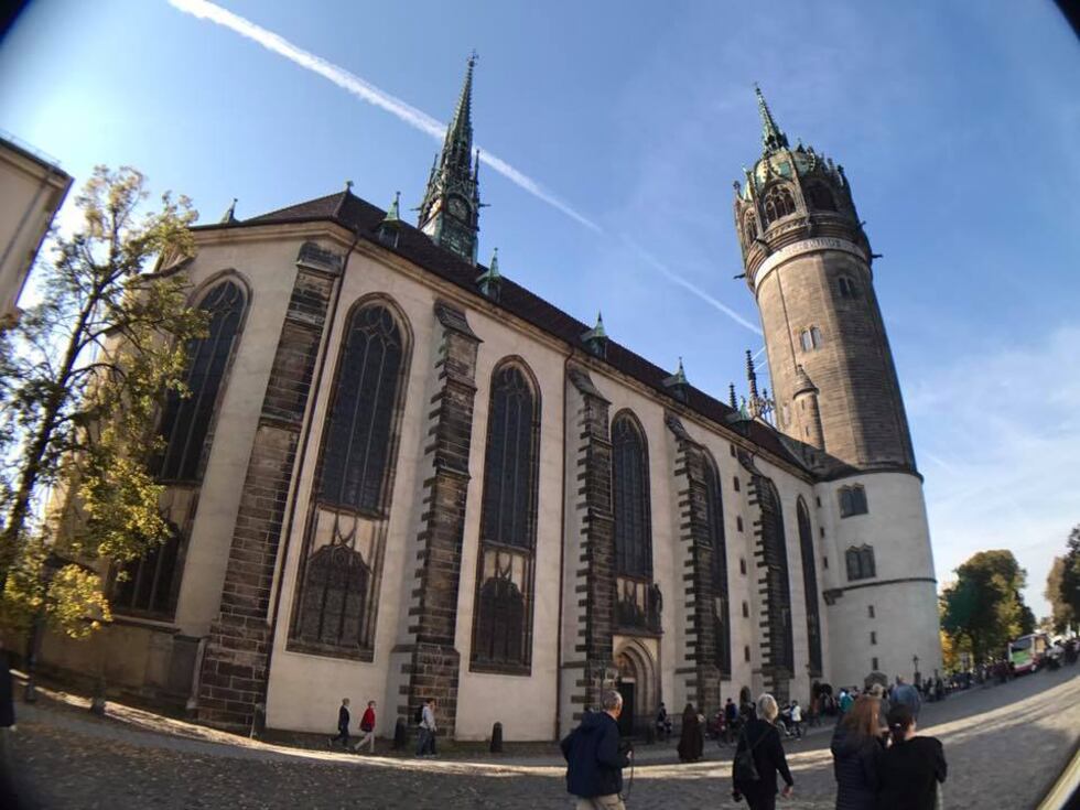 Martin Luther is said to have posted his 95 theses to the door of Castle Church on Oct. 31,...