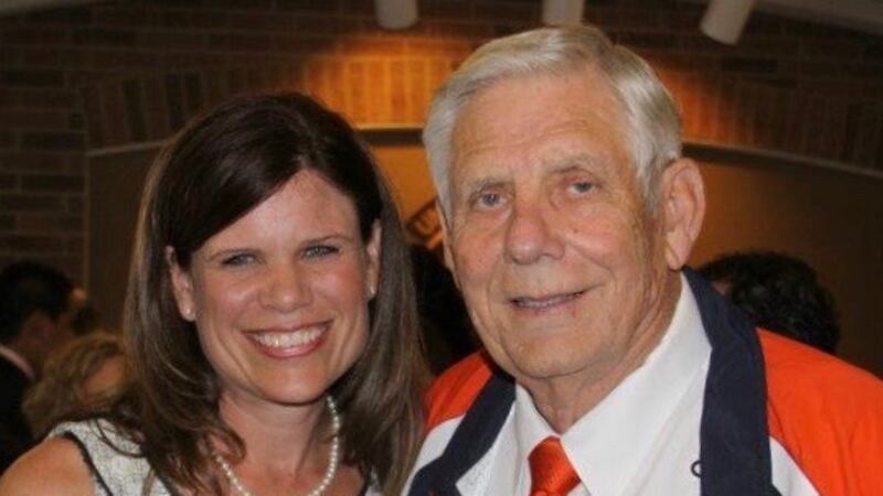 Judy Clardy pictured with her father who died recently while under long-term care. His...