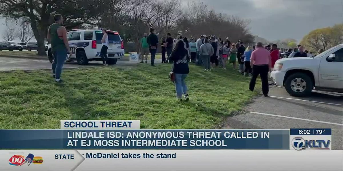 Lindale ISD to have extra police support Tuesday after E J Moss lockdown Lindale ISD to have extra police support Tuesday after E J Moss lockdown