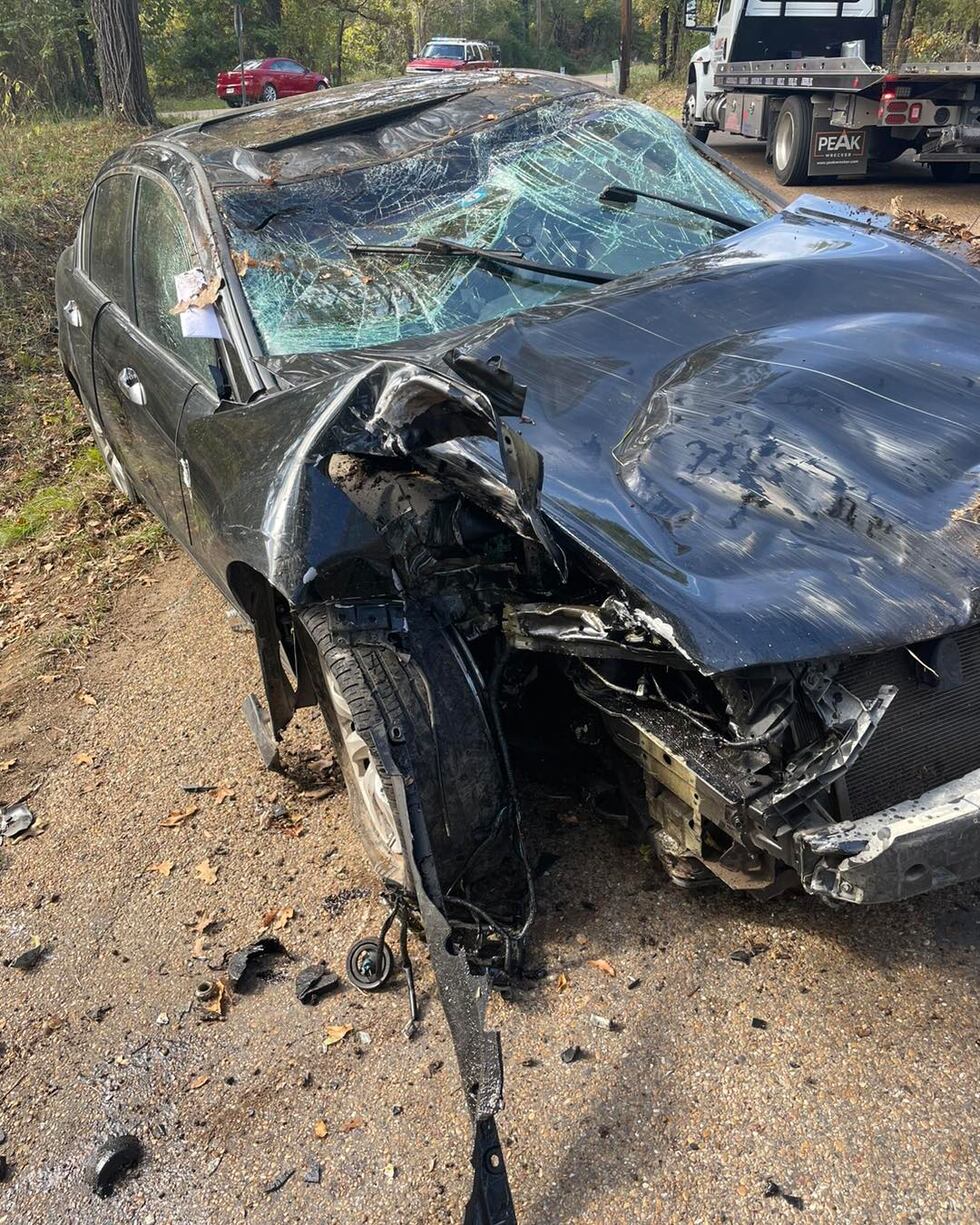 The incident was a single-vehicle crash.