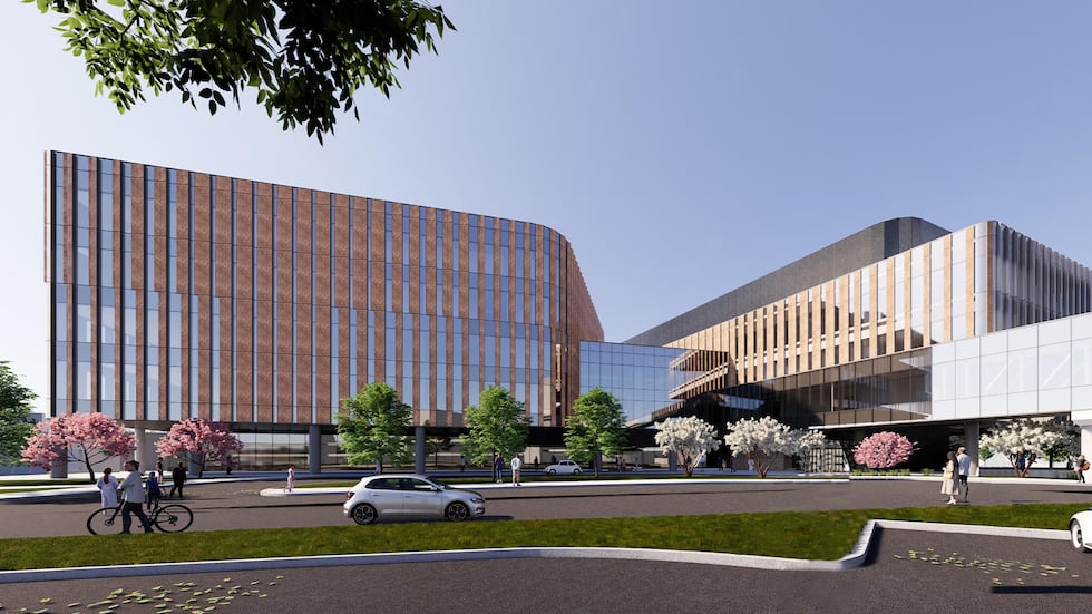 Rendering of the planned UT Tyler Medical Education Building