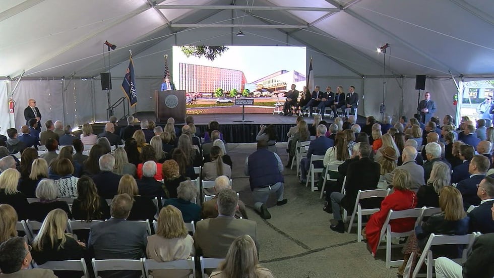 Gov. Abbott, UT System Chairman Kevin Eltife, UT System Chancellor James Milliken and UT Tyler...